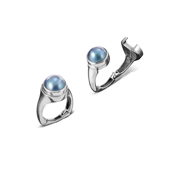 Unique Mabe Pearl Ring