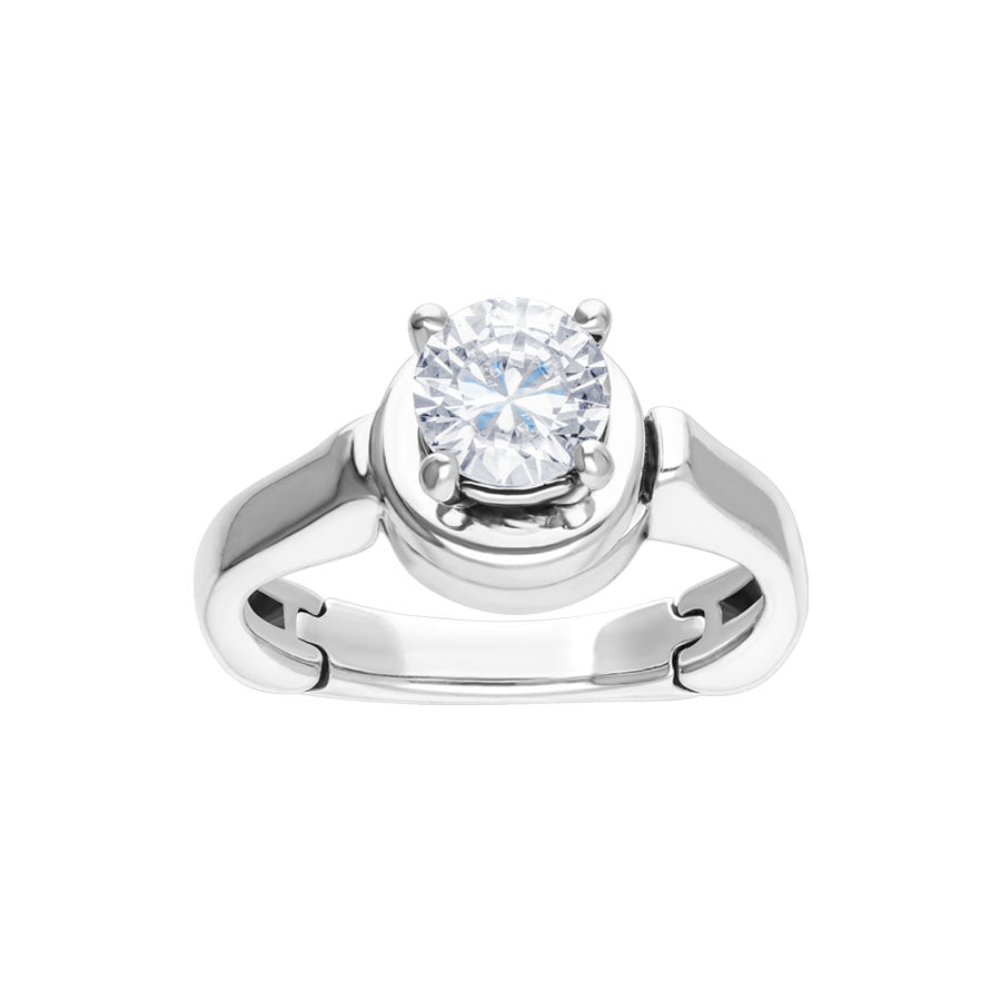 Hinge Solitaire Arthritis Ring