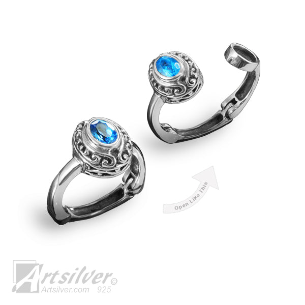 filigree crown arthritis rings