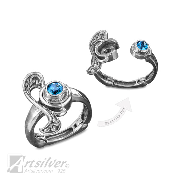 Hinged Filigree Curvity