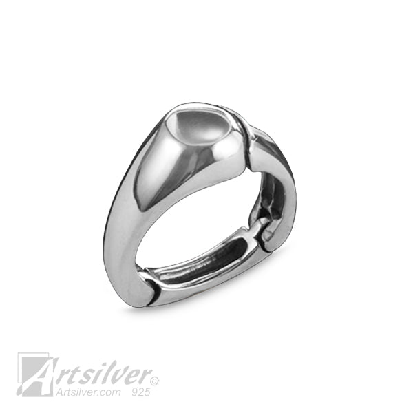 Domed Hemisphere Ring