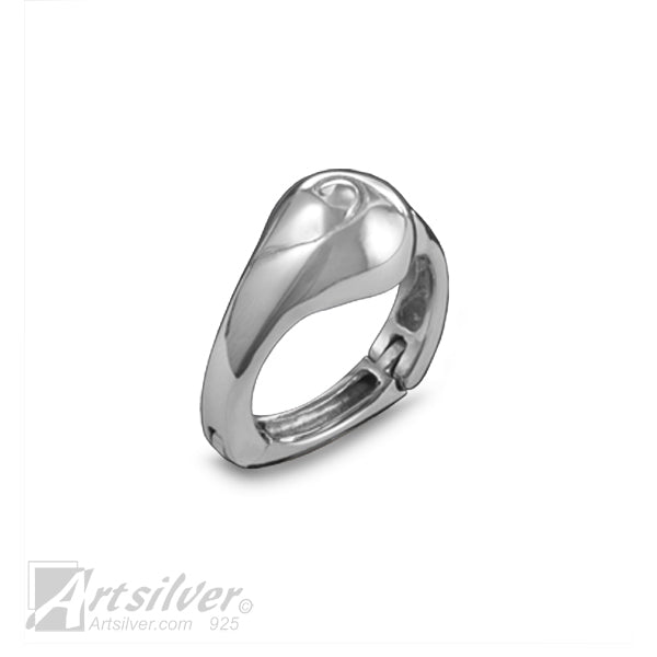Spiral Expandable Hinge Ring