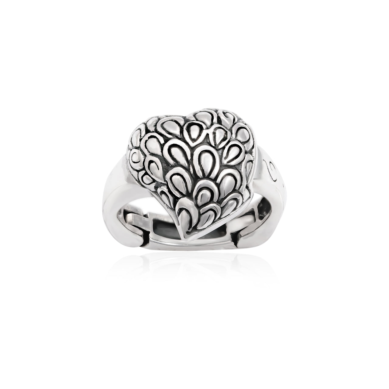 Oxidized Silver Arthritis Ring