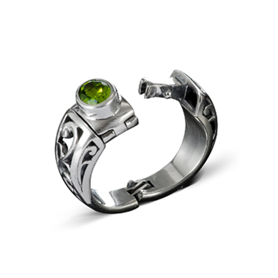 Arthritis RIngs Green Peridot