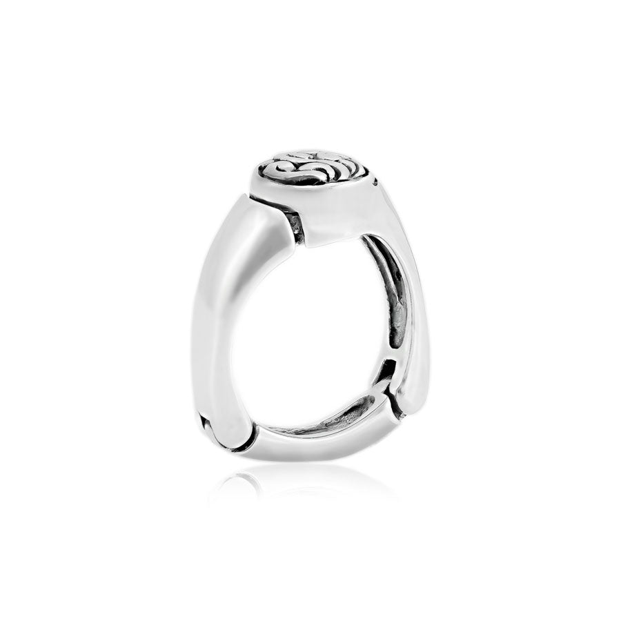 Hinged Rheumatoid Arthitis Ring Scrollwork Pattern