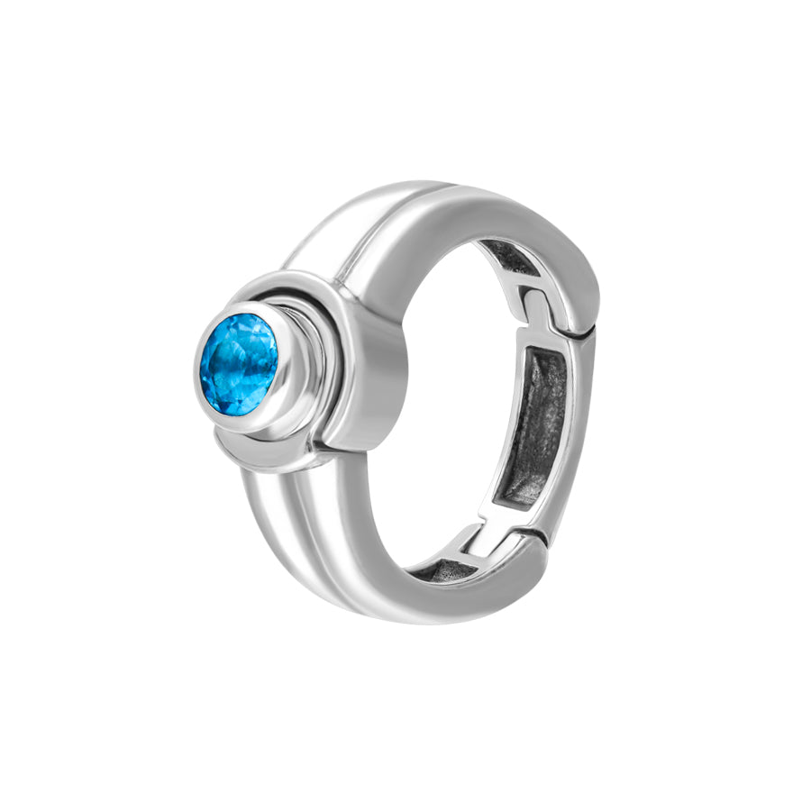 Minimalist Wedding Rings, Arthritis Rings with various gemstones.