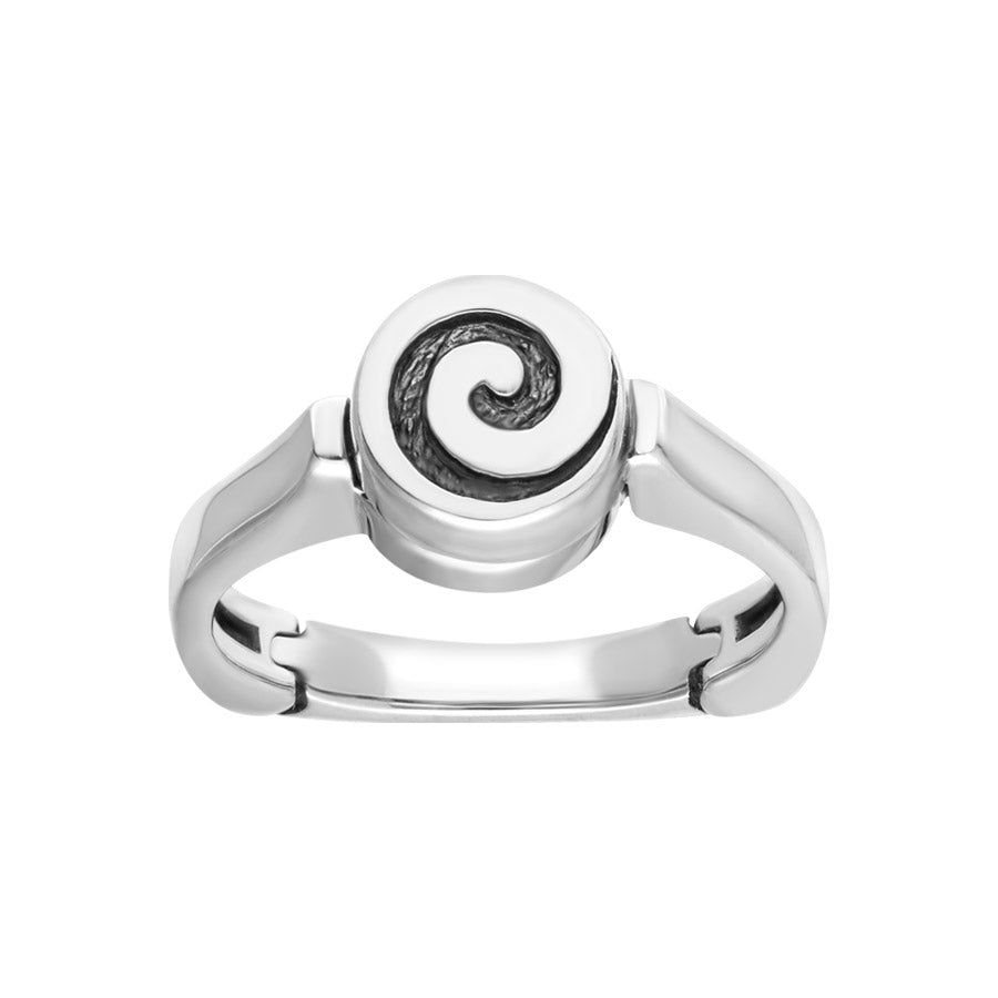 Minimalist Spiral Hinge Arthritis Ring 