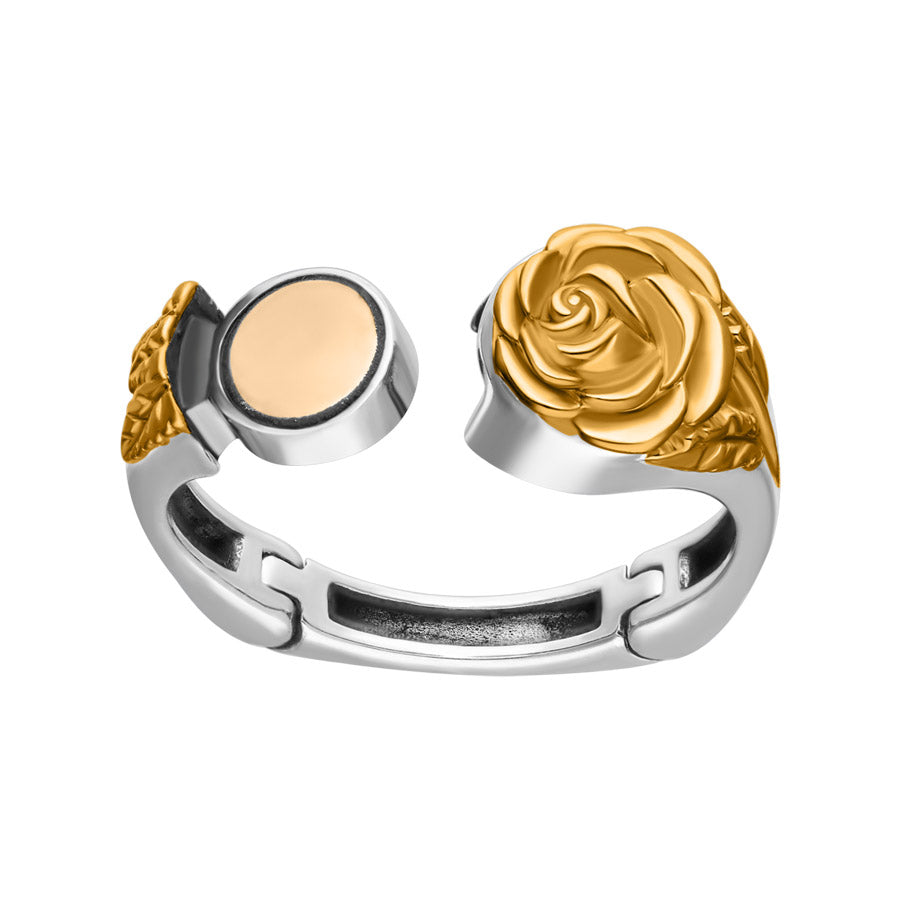 18k gold Unique Floral Arthritis Rings